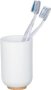 Wenko Posa Range Toothbrush Tumbler White