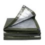 Pe Outdoor Tarp Cover 600X900 Cm Weather Protection - Olive Green