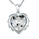 Selene Heart Necklace Embellished With Swarovski Crystals