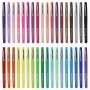 36PCS Fiber Water Based Pen Gel Pen 36 Colors Color Drawing Art Special Water Based Hook Line Pen 0.35MM Back To School School Supplies