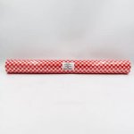 Grease Proof Roll Red Check 620MM 50M