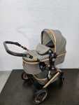 Belecoo 530S Premium 2 In 1 Stroller Mocha Colourway