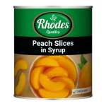 Rhodes Peach Slices In Syrup 3.06KG