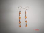 Carnelian .925 Sterling Silver Earrings SSJ59