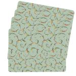 Soft Green Swirls Placemats
