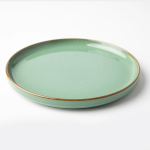 Omada - Flat Stackable Side Plate Green