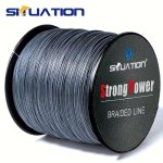 300M 500M 4-STRAND Pe Braided Fishing Line 328YDS 547YDS Strong Pull Wear Resistant Fishing Line Fishing Gear