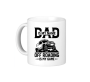 Dad Coffee Mug - Dad Is My Name Off-roading Is My Game