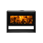 950 With Log Base Closed Combustion Freestanding Fireplace