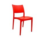 Verona Solid Chair Red – Coo