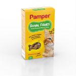 Pampers Pamper Royal Fishies Cat Biscuits Catnip