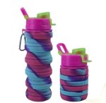 Collapsible Water Bottle - Pink Pastel