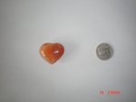 Carnelian Stone Heart SSP337
