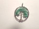 Aventurine Small Gemtree Pendant