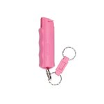 SABRE Campus Safety Pepper Gel With Quick Release Key Ring Pink