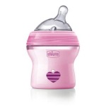 Chicco Natural Feeling Coloured Bottles - 150ML - Pink