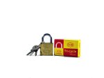 Padlock Brass 25MM 1 In A Box