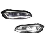 Vw Polo 8 Aw R-line Style Headlight Set With Sequential Indicator To Fit Halogen Models Only 18-22