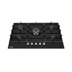Totai – 90CM 5 Burner Gas Hob Gas On Glass – 03 TS5BNR-GG
