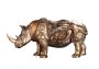 Figure Rhinoceros Steampunk Resin Bronze