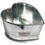 Galvanized Baking Pan 5 Heart 10CM Height