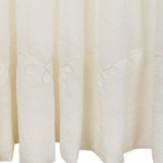 5M X 2.18 Ready To Hang Scalloped Voile - Cream