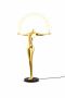 Ziyane Contemporary Gold Sculpture Table Lamp - High-end Mood Lighting
