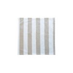 Linen House Revana Stripe Stone 4 Pack Napkins
