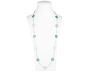 Periwinkle Station Silver Necklace - Blue Amazon