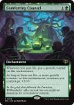 Silverquill The Disputant Art Card Gold-stamped Planeswalker Symbol Secrets Of Strixhaven Art Series - Damaged