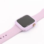Tinotech 2 In 1 Screen Protector Case & Strap For Apple Watch 42MM-PURPLE