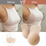 Reusable Lifting Nipple Covers: Strapless Invisible Self-adhesive Breast Pasties For Women's Lingerie - Elevate Your Chest Line