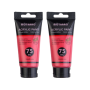 Acrylic Paint Metallic 75ML - Dark Pink 2 Pack