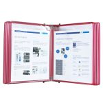 10 Pocket Wall Reference Organizers With Easy-loading Pocket For Warehouse Workshop Laboratory