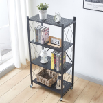 Folding Storage Rack Microwave Rack Metal Rack Folding Metal Rack Removable Storage Rack Multi-purpose Rack 3-LAYER 4-LAYER 5-LA