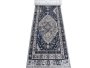 Bk Carpets & Rugs Vintage Inspired Heriz Runner Blue Grey & Beige - 80CM X 5M