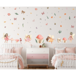 Kikki & Frankie Wall Decal Packs Flutter Fairy Forest-large