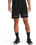 Men's Ua Woven Graphic Wordmark Shorts - BLACK-001 XS
