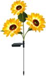 Zs - Solar Garden Light 3 In 1 Sunflowers