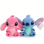 1PC 18CM Stitch Stuffed Teddy Bear Plush Toy Couple Dolls Halloween Christmas Gift