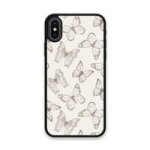 Custom Printed Tpu Cases - Apple Iphone X Apple Iphone XS & 39 Neutral Butterfly& 39 By
