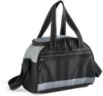 Brisk 9-CAN Cooler. Grey. Pack Of 1 Cooler Bag
