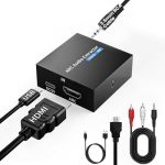 192KHZ Arc Audio Extractor HDMI Arc To TOSLINK OPTICAL+3.5MM Aux Output HDMI To Optical Audio Adapter With 3.5MM Rca Cable Arc T