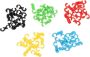 50PCS C-shaped Bike Cable Clips And Bike Brake Line Fixing Clamp For Road
