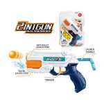 Toy Gun Blaster With Foam Bullets And Water Pistol 2-IN-1 21CM