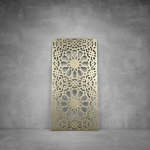 Wall Art D110 - 2900 X 1400 X 20 Indoor Matt Gold Warm White