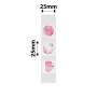 NB335 - Niimbot - D101 Only - 25x25mm - 225 Flower Pink Round Labels