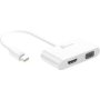 J5 Create JDA172 MINI Displayport To Hdmi/ Vga Adapter White