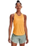 Women's Ua Streaker Run Tank - Orange Ice LG