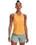 Women's Ua Streaker Run Tank - Orange Ice / LG